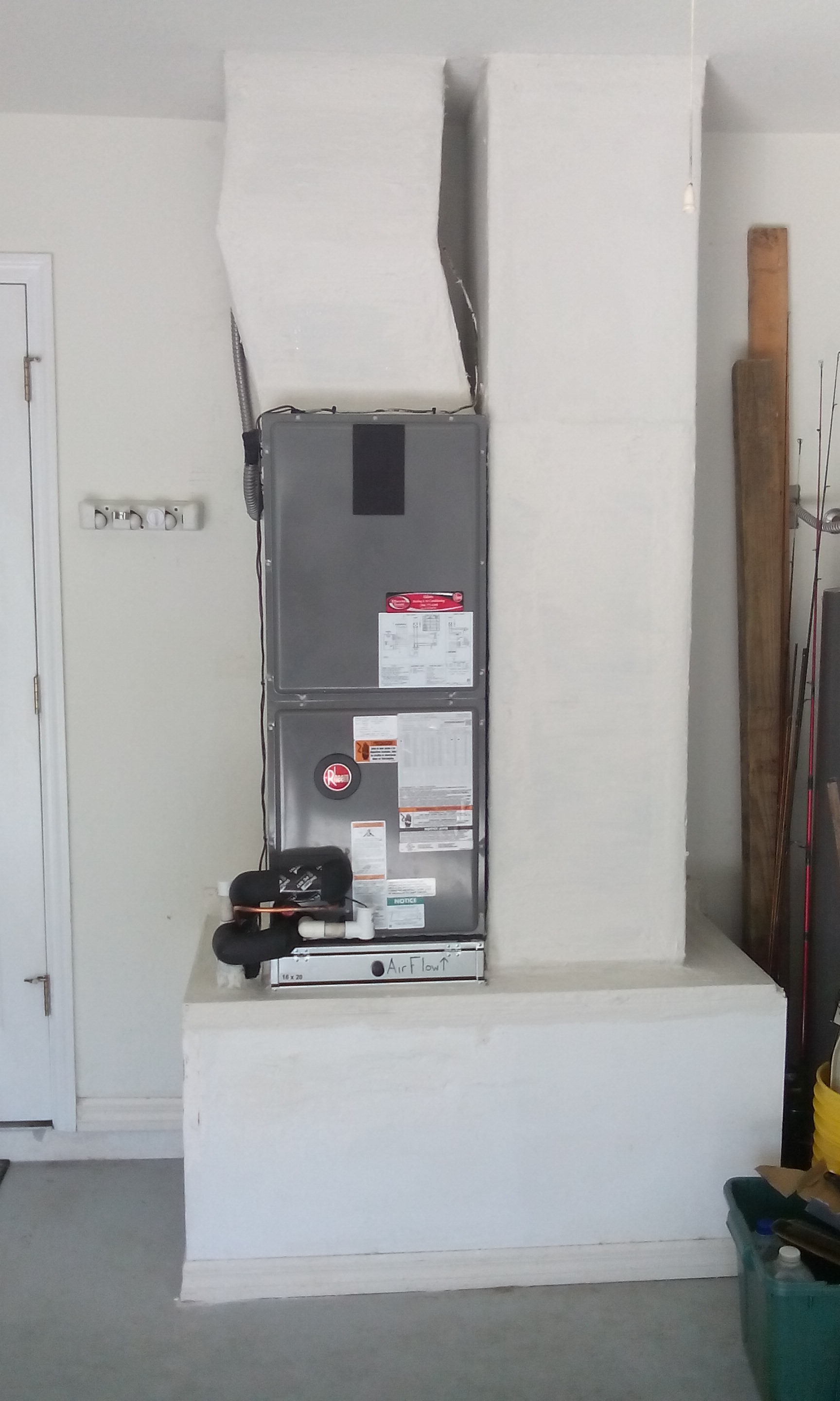 New Air Handler installation picture