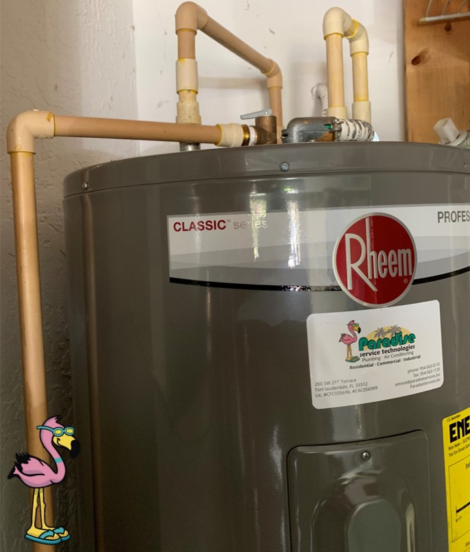 50 Gallon Tall Electric Water Heater Installation