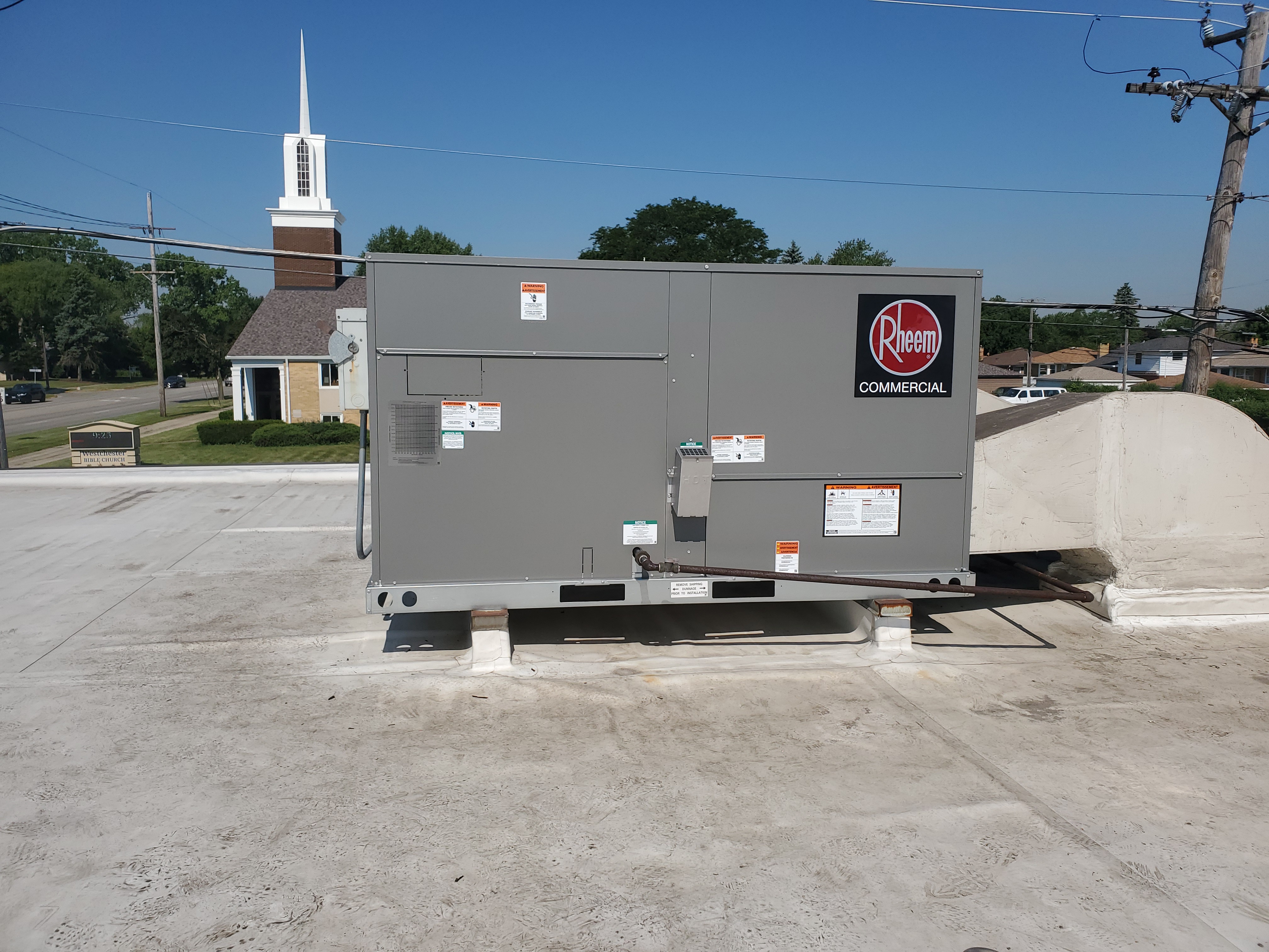 Rheem Commercial Rooftop Unit