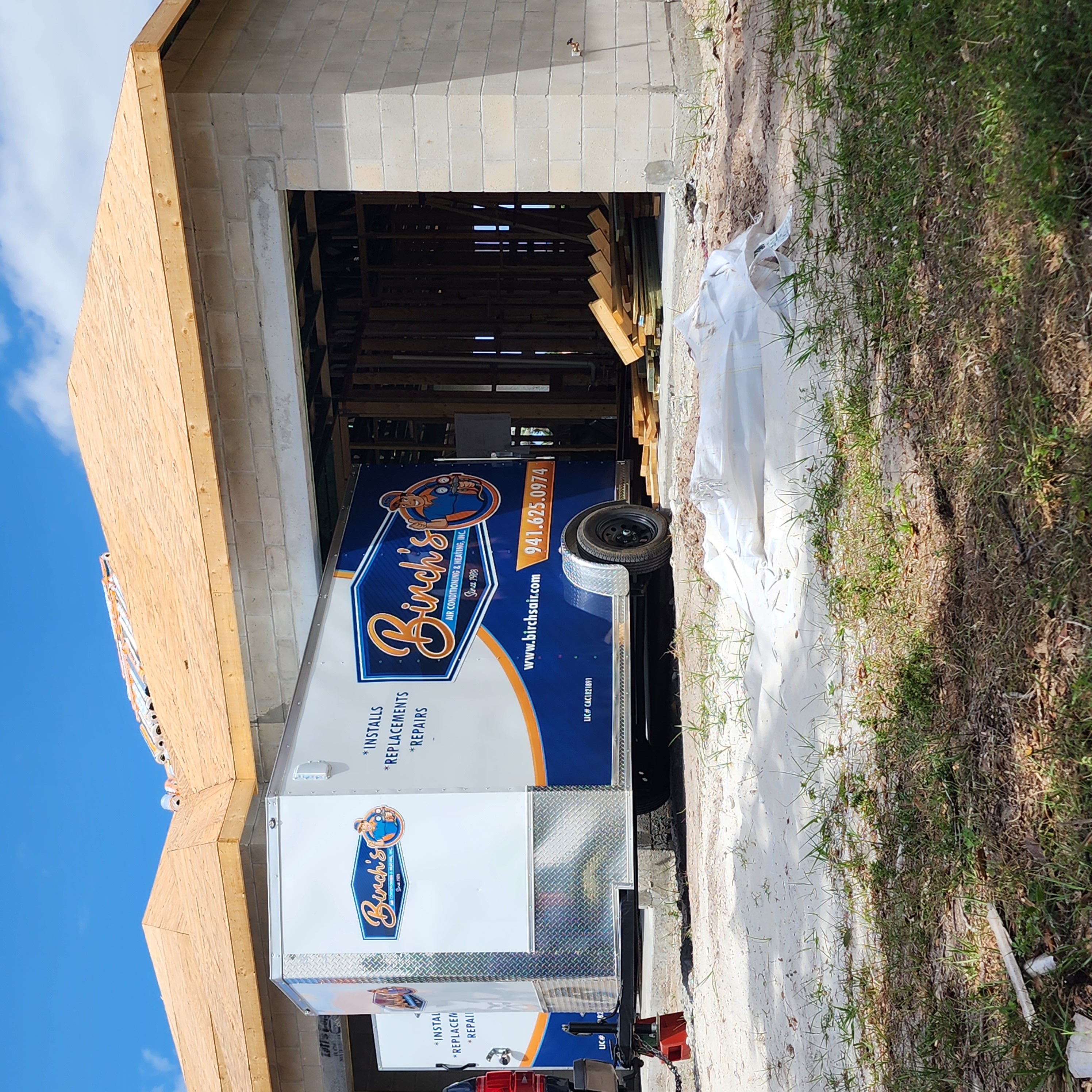 Our team hard at work, we do new construction too!!