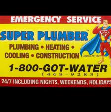 Super Plumber / 1-800-Hot Water Heater inc