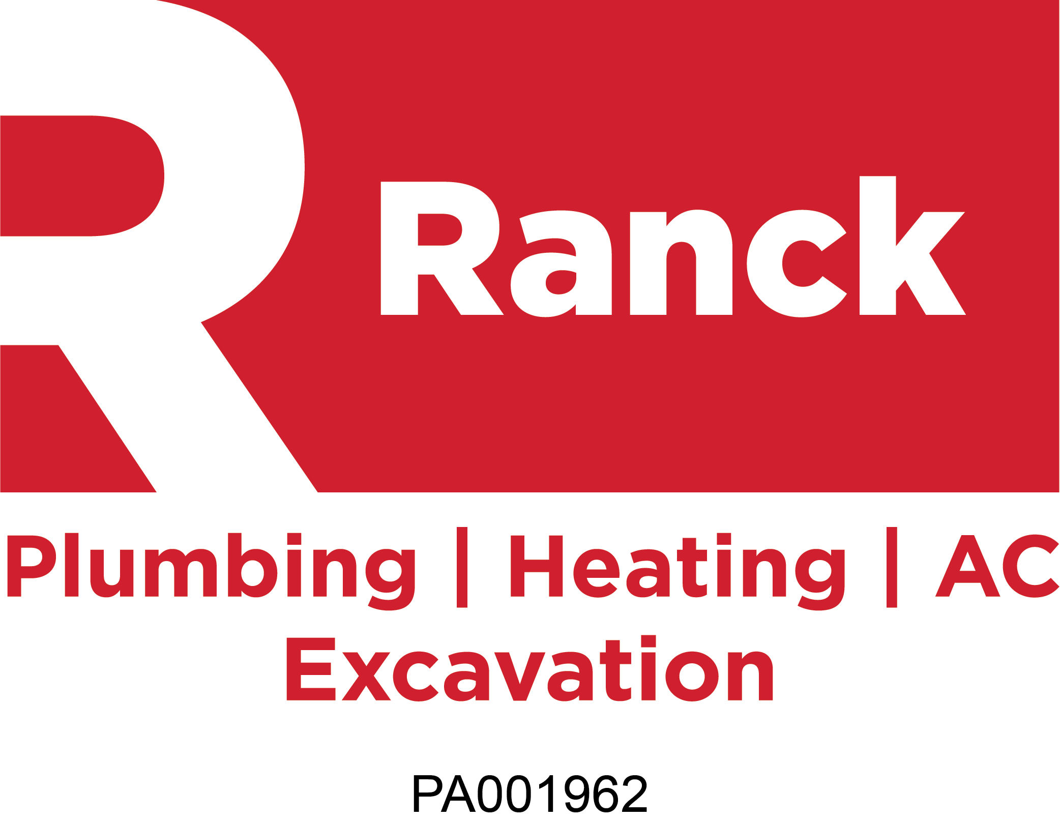 Ranck Plumbing, Heating, AC & Excavation logo