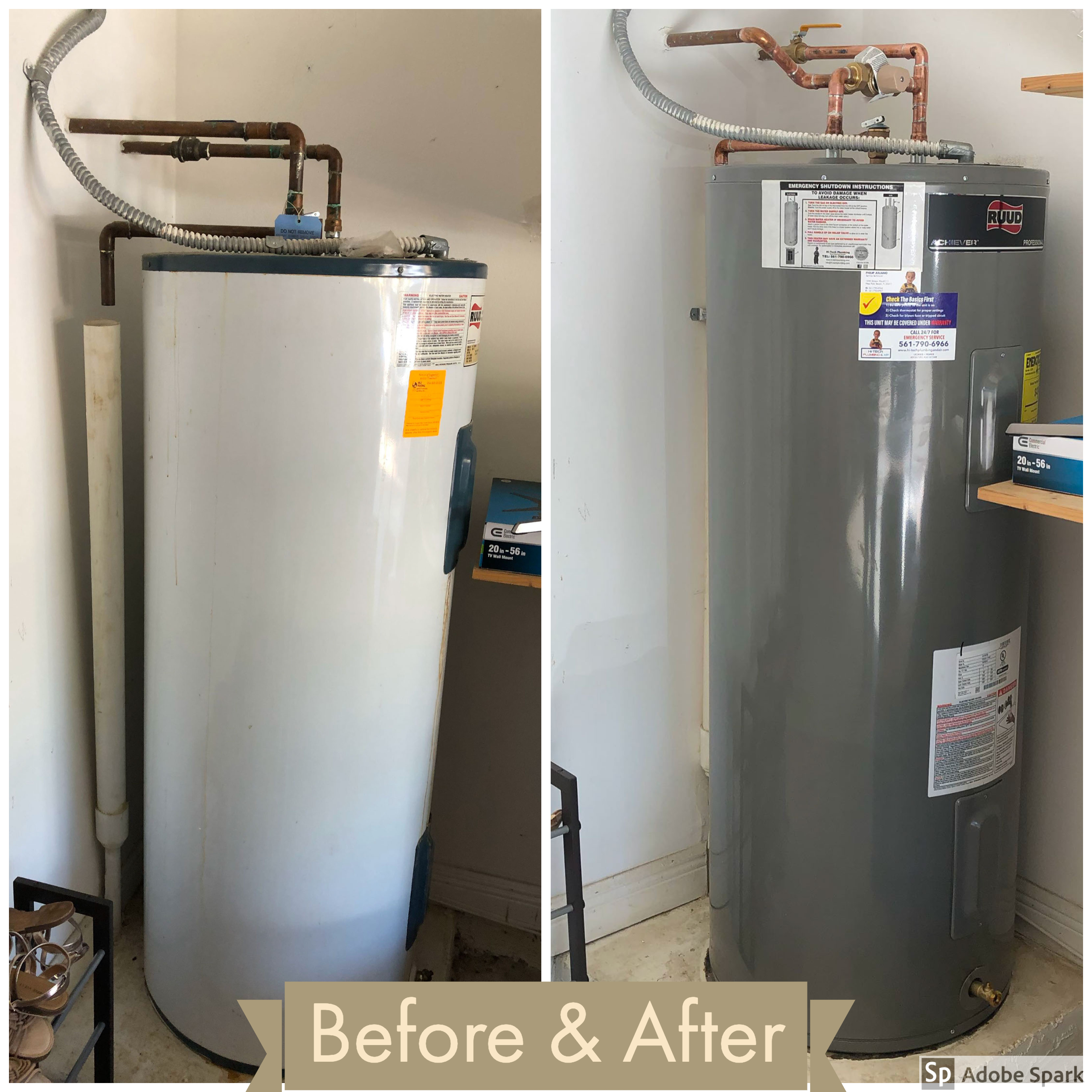 New water heater!