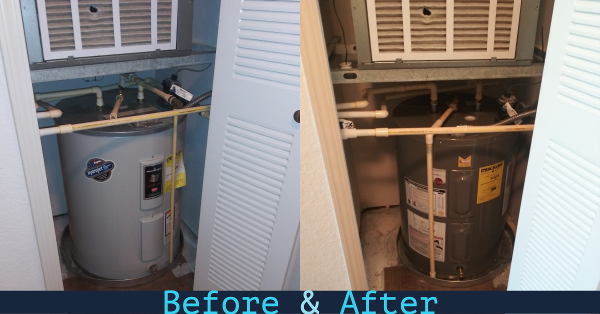 Another new water heater!