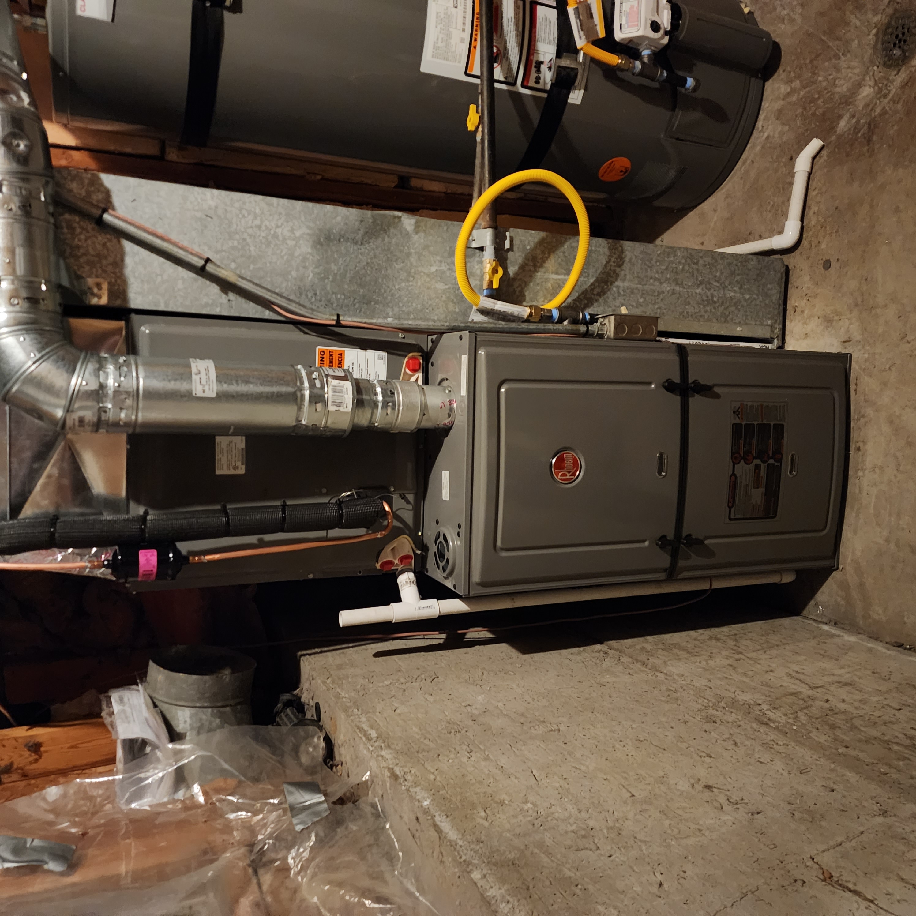 Rheem Furnace, AC and Water Heater