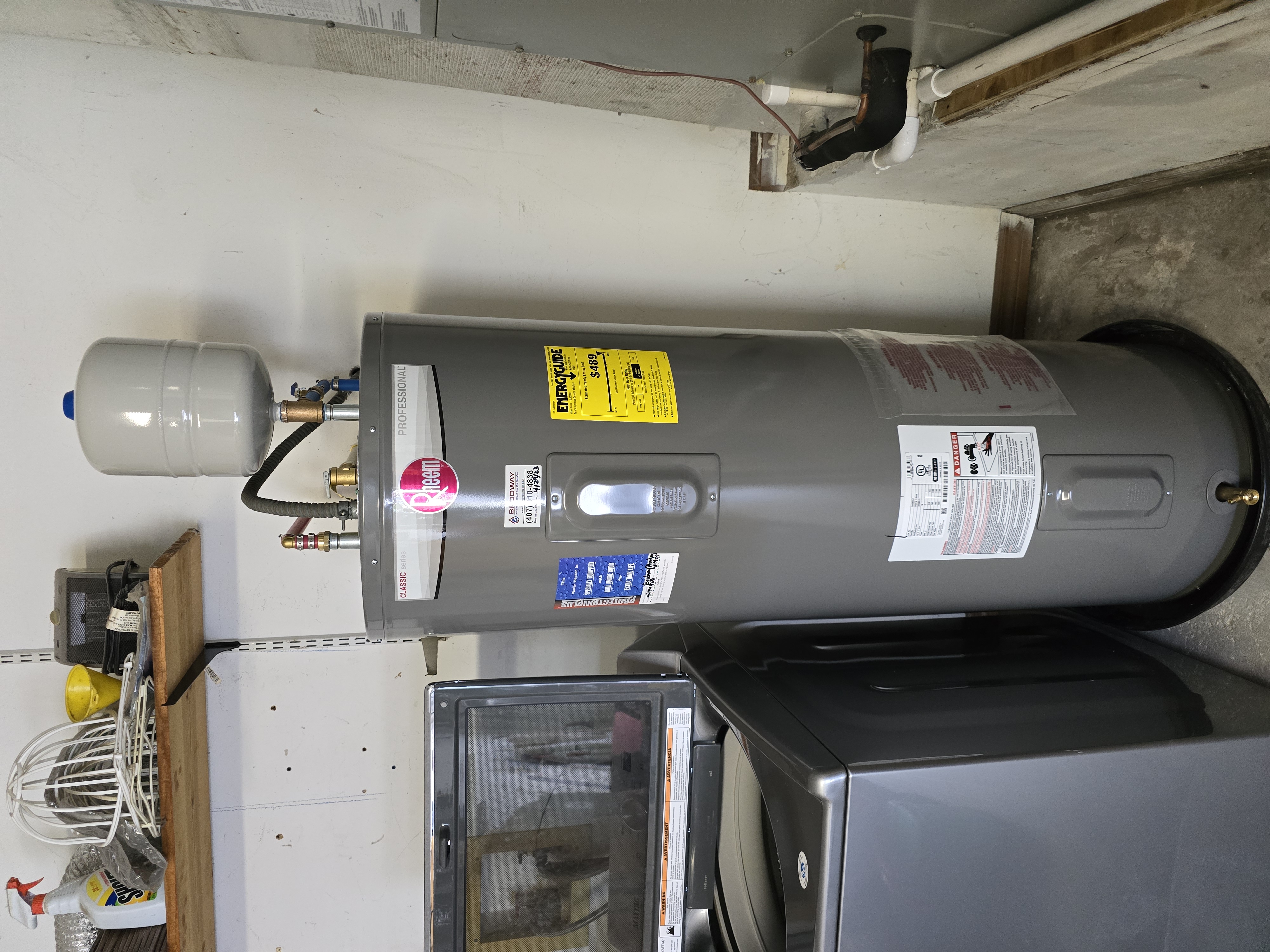Rheem Professional Classic 50 Gal Electric