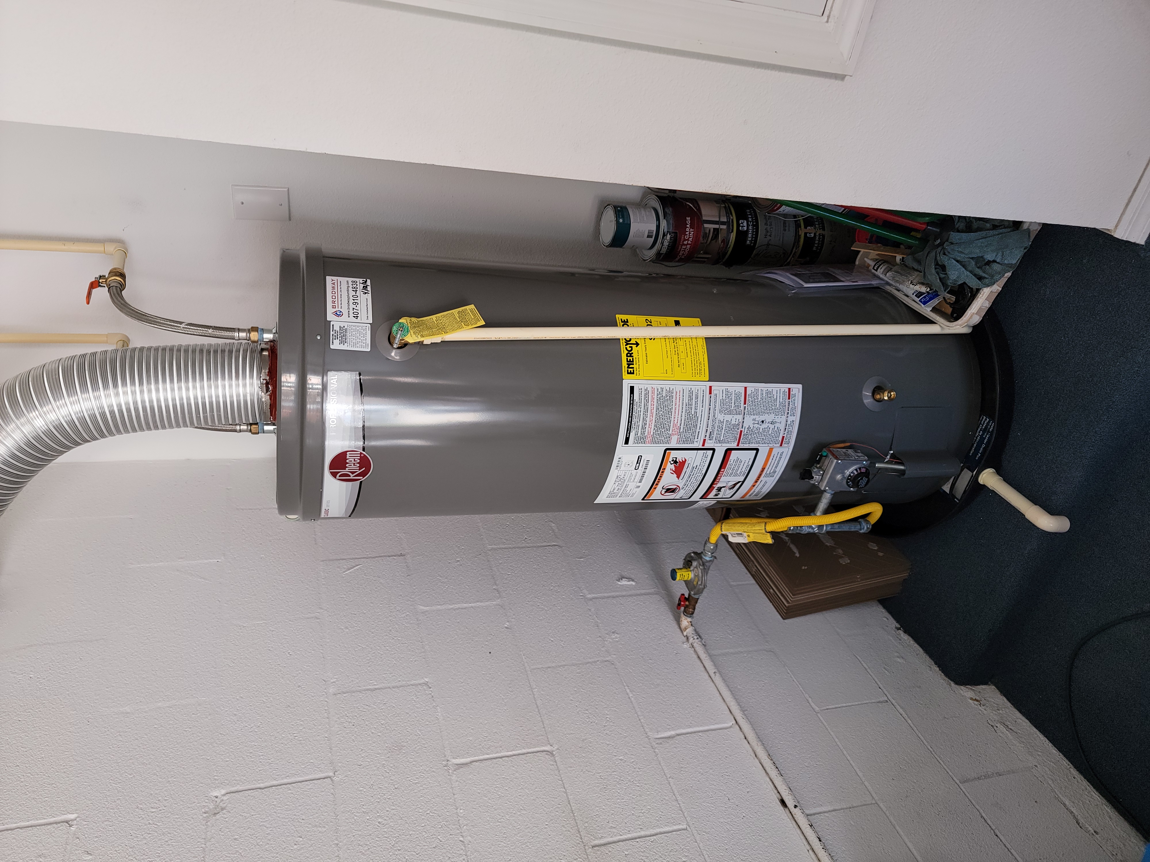 Rheem Natural Gas Direct Vent