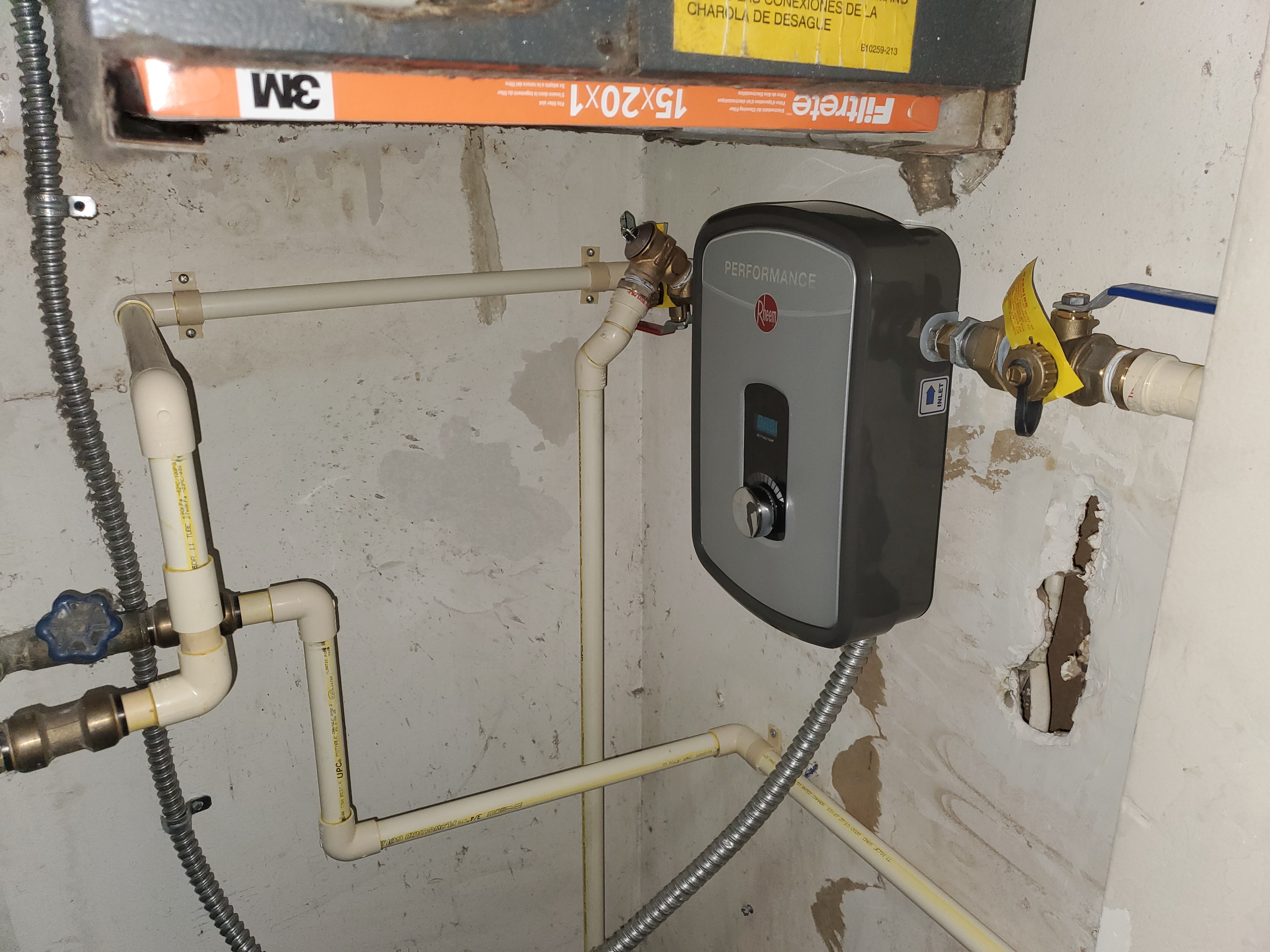 Rheem 13kw Tankless