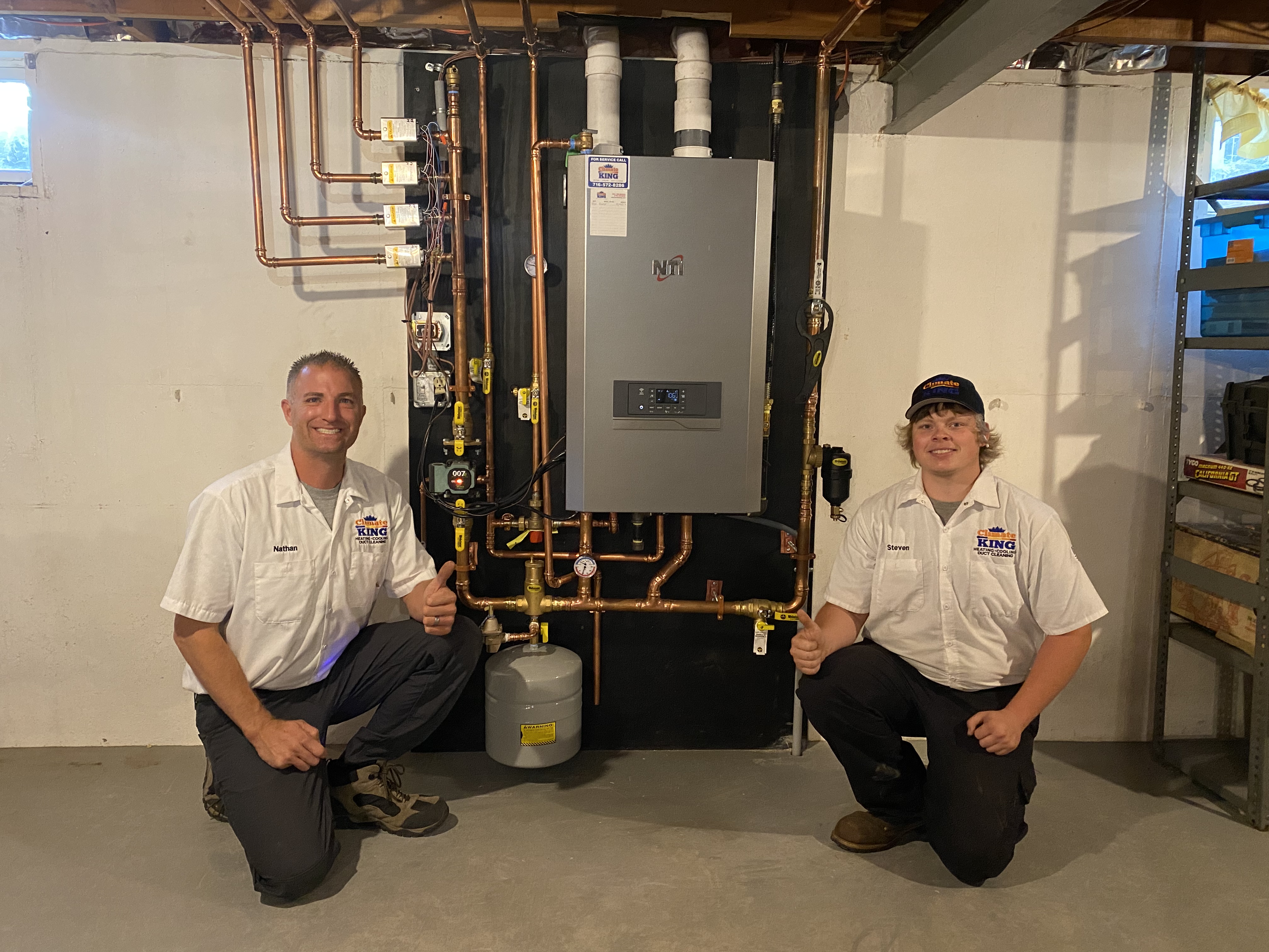 Boiler install