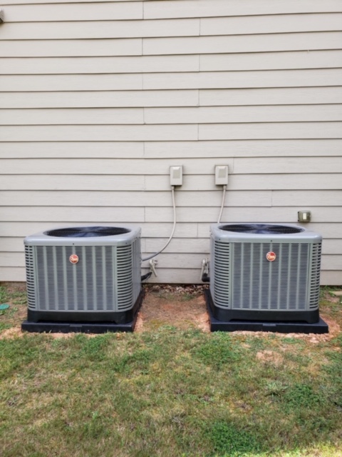 2 New Beautiful Rheem Systems Installed