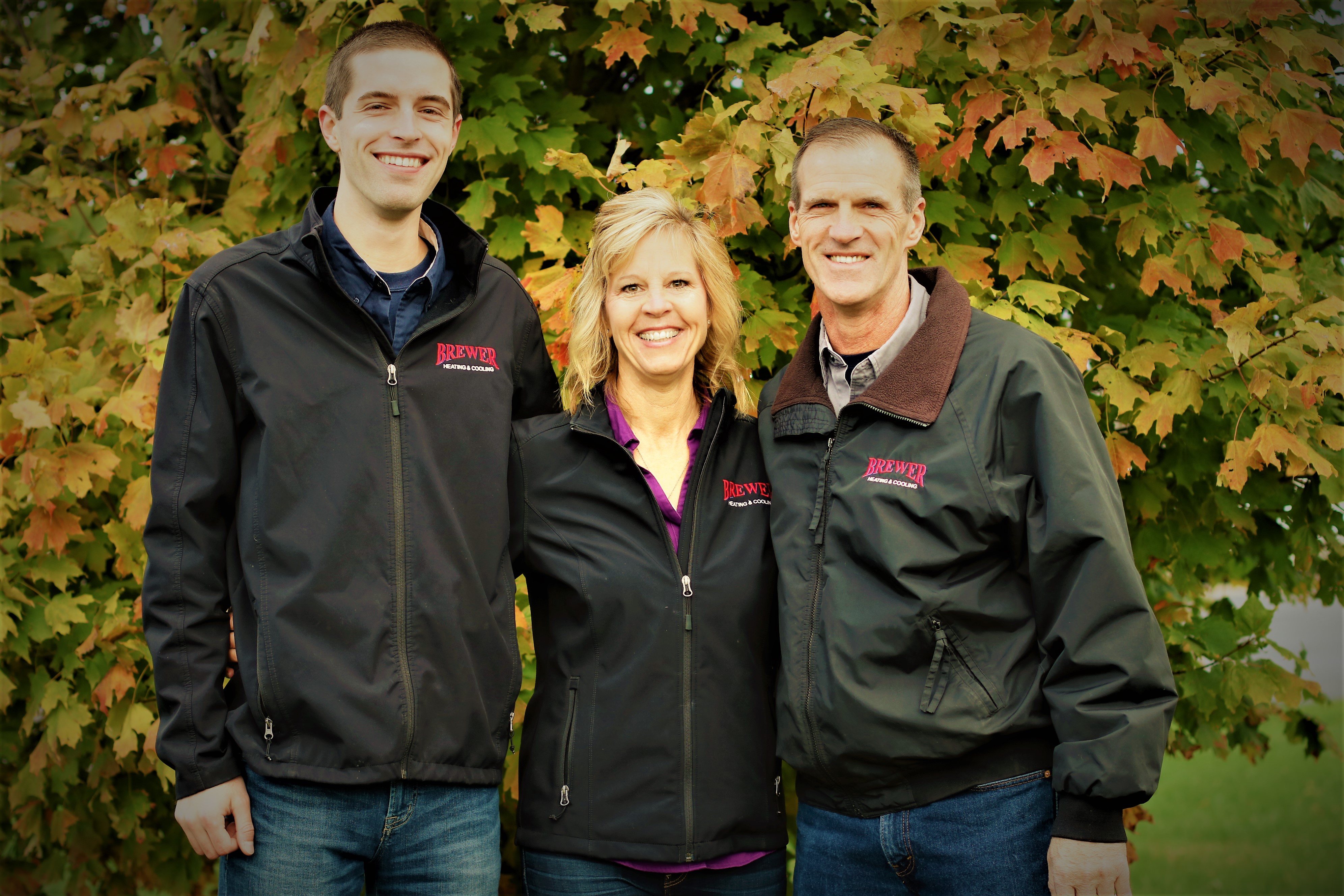 Johnny, Sally, and Doug Brewer