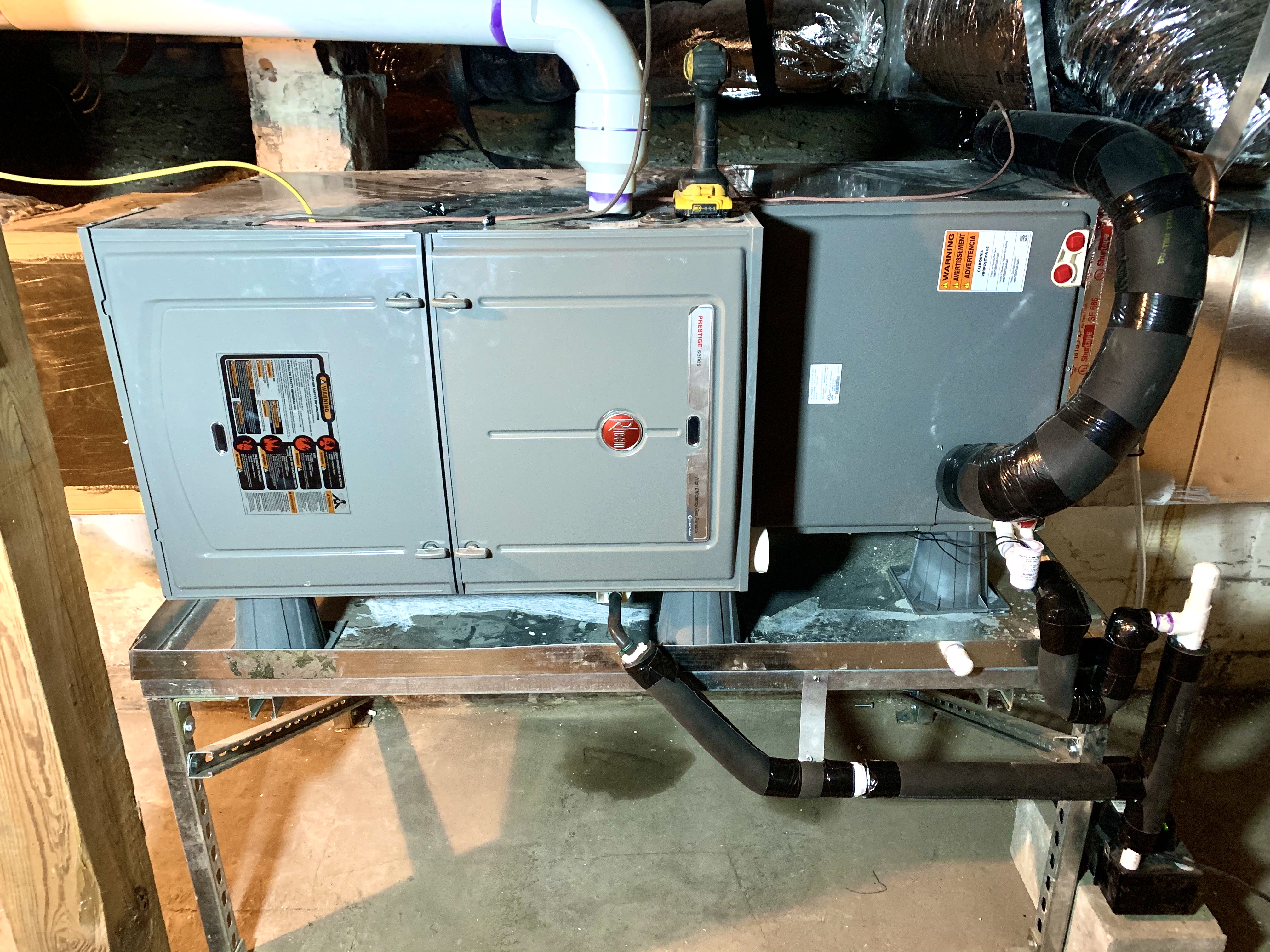 Duel Fuel System w/ 96% furnace